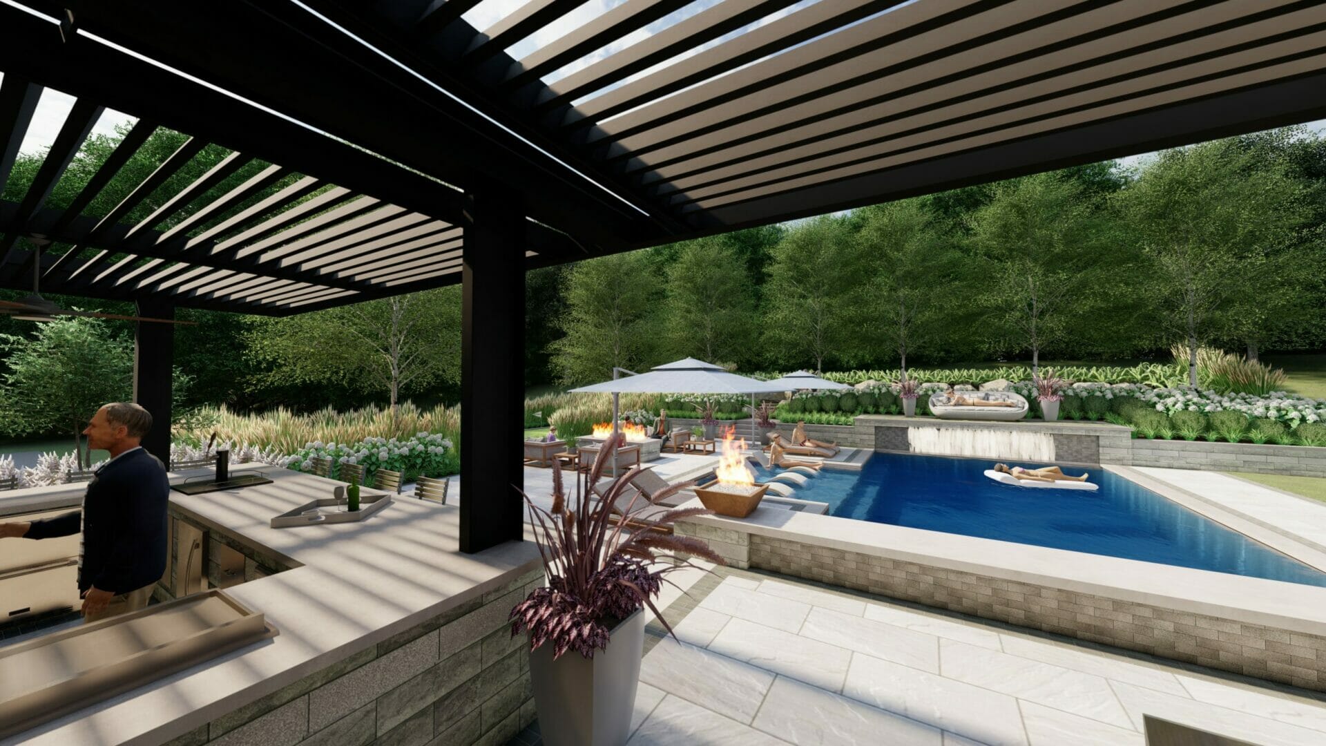 pool / patio