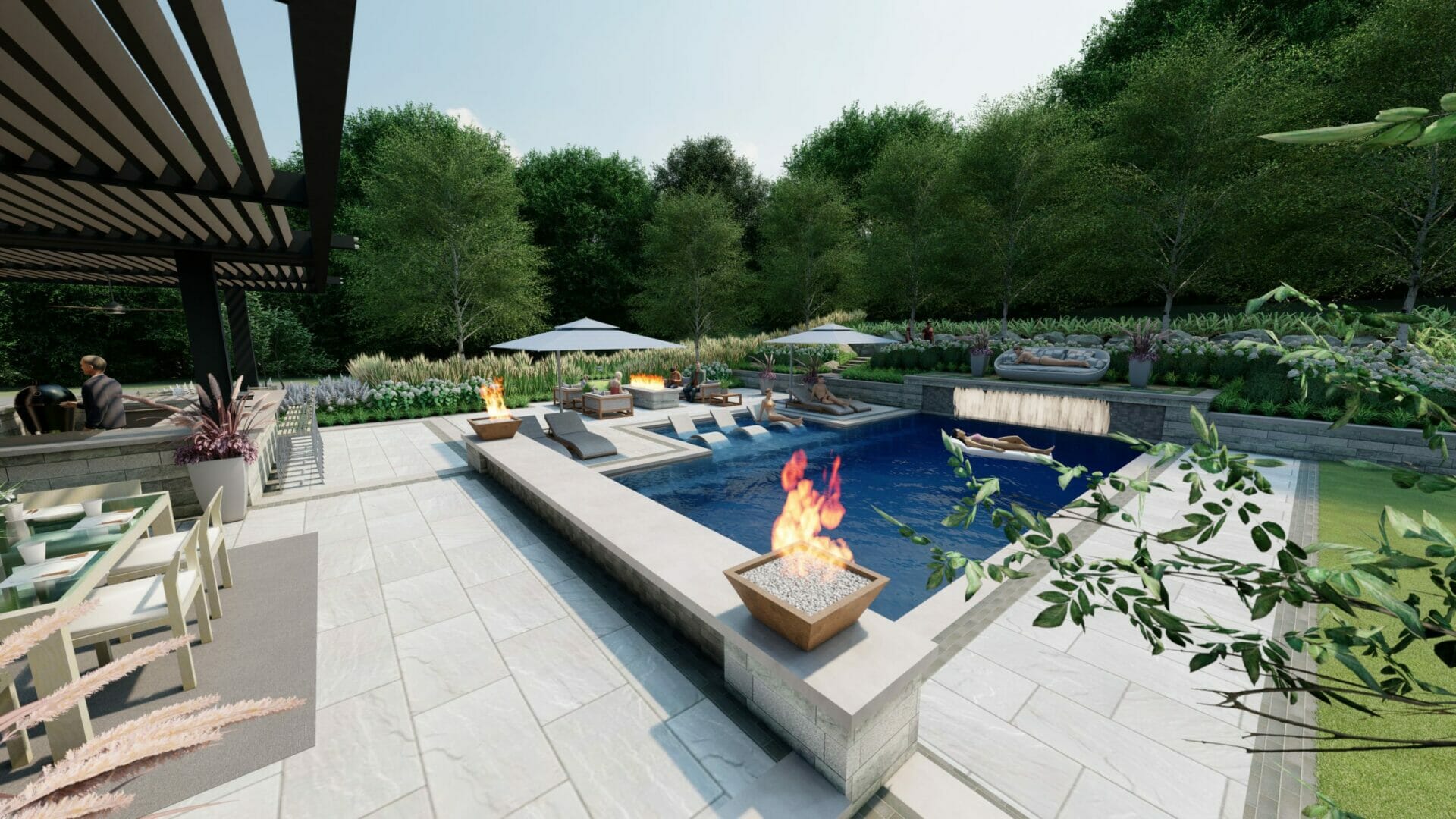 Landscape Design pool